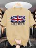 Summer Unisexs 100 Pure Cotton Casual Fashionable Loose Boston EST 1997 Printed Round Neck Short Sleeved TShirt Versatile Top