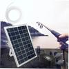 Solar USB Fountain Pump Kit-12V 4W Panel+3W Water Pump With 7.5M Cable For Fish Tank Pond Rockery Circulation
