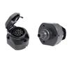 Sharplace 13 Pin Trailer Female Socket Dust Cap Connector Tow Socket