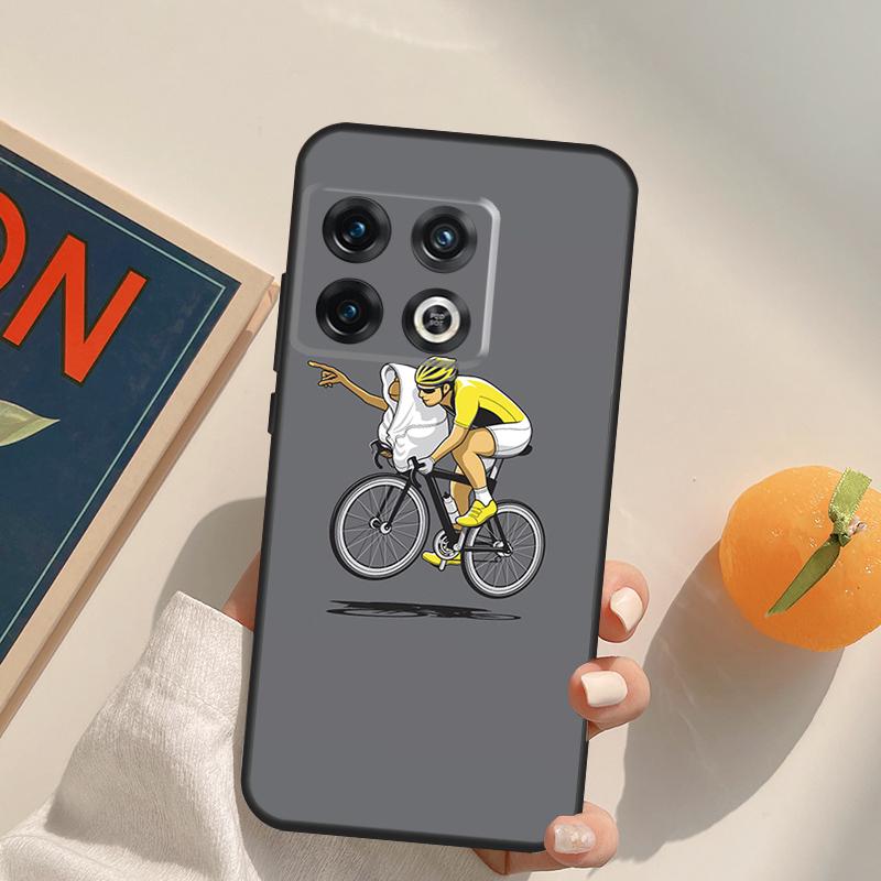 Bike Cycling Art Case For OnePlus 11 10 9 8 Pro 8T 9R 10T 9RT Ace Nord 2 2T CE N10 N100 N20 N200 Back Cover