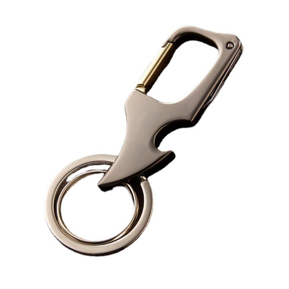 

Foldable Mini Foldable Keychain Mini Bottle Opener with Keyrings Car Keychain Boy Gifts