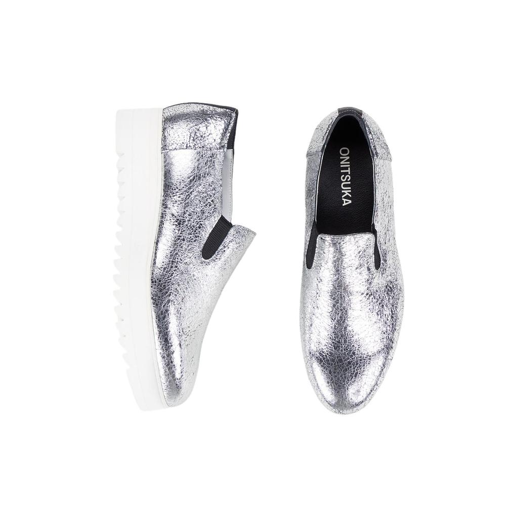 Onitsuka Tiger Slip on Platform 'Silver' Women's 1182A319-020