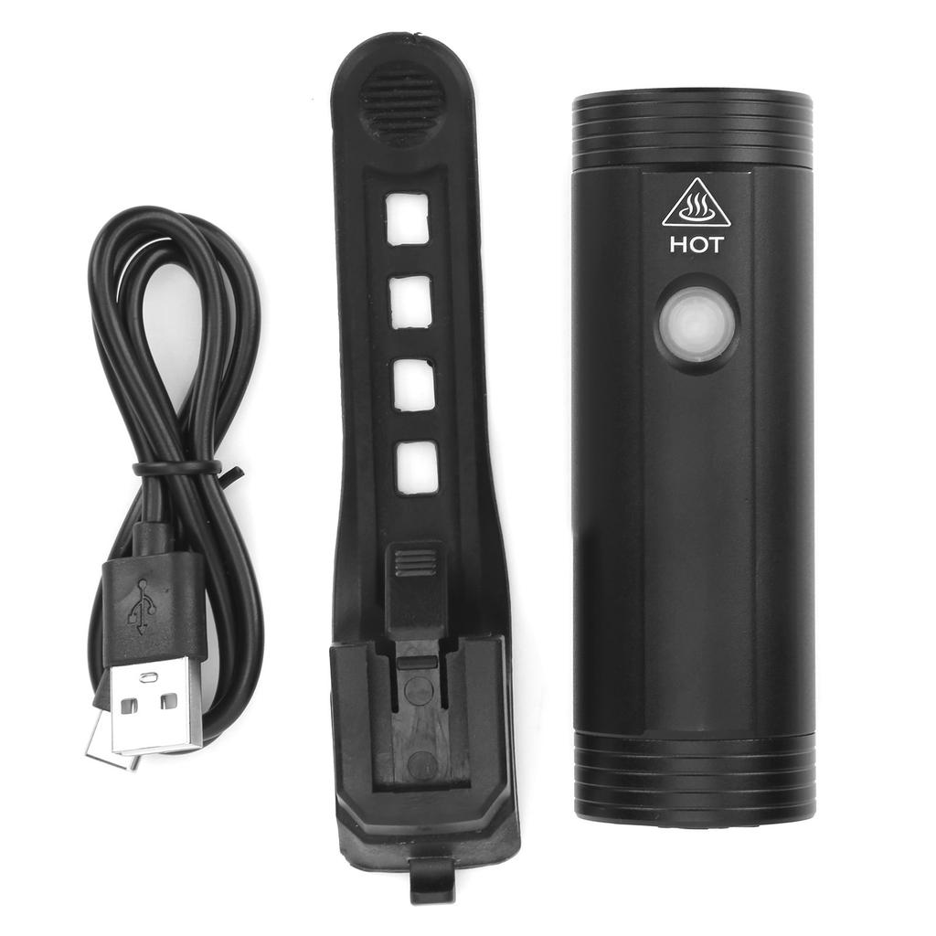 Fahrrad-Taschenlampe Wasserdichte Fahrrad-Scheinwerfer Wiederaufladbare Outdoor-Elektro-Taschenlampe