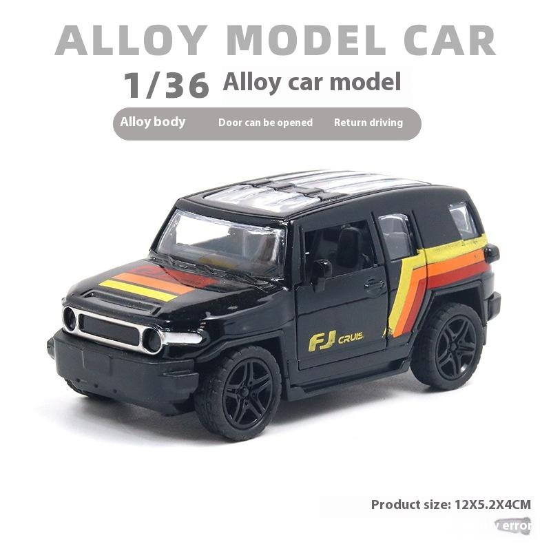 Modello di auto fuoristrada in lega Simulazione Giocattolo per bambini Auto per bambini Ornamenti per auto Decorazione