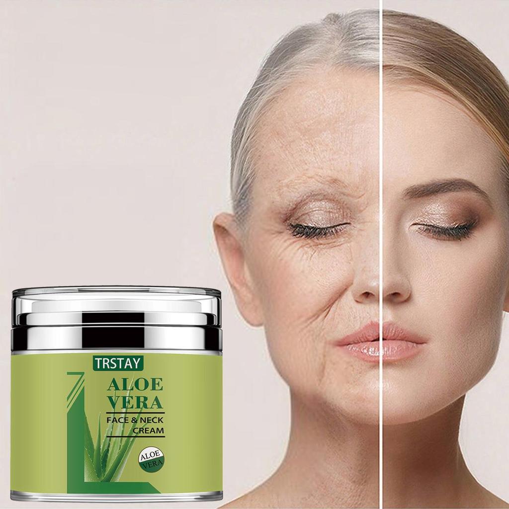 Hluboce hydratační, hydratační, uzamykací, rozjasňující, transparentní krém na krk Kyselý výživný hydratační krém