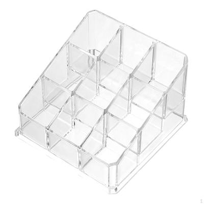 Lipstick Holder Acrylic Storage Clear Display Organizer Case for Lip