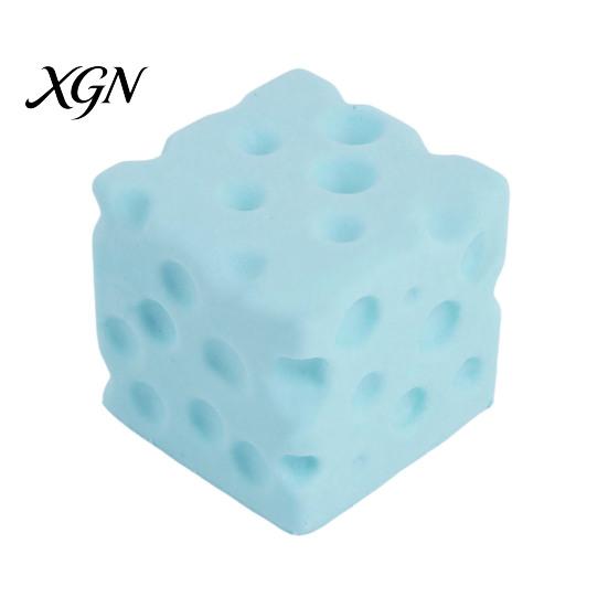 Cheese Stress Balls Realistic Relief Toy, Triangle Square Squeeze Office Desk Toys Slow Rebound Sensory Toy for Anxiety Reduction Pinch