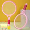 Green Mantis Kids Orange Badminton Set