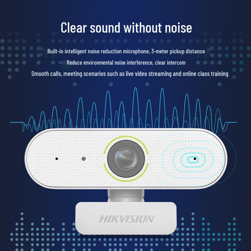 Hikvision 1080P HD USB Webcam with Mic