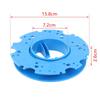Sweeper Brush Plate Center Lock Pad Holder Easy Install Plastic Buckle for Commercial Floor Scrubber Cleaning Replacement Parts