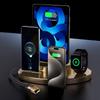 4 In 1 PD 100W USB Cable Type C Dual Connector Lighting Mecha Style Fast Charging USB C Cable For iPhone 15 Samsung Xiaomi