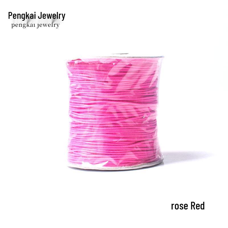 Colored Waxed Cord for DIY Bracelet and Necklace Making