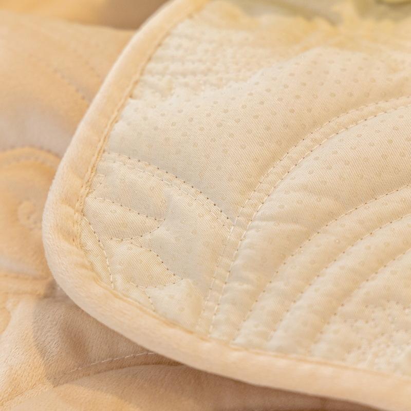 Sofa Cushion Winter Plush Thickened Winter Non-Slip Seat Cushion  New French Retro Straight Row Cover Cover Cloth