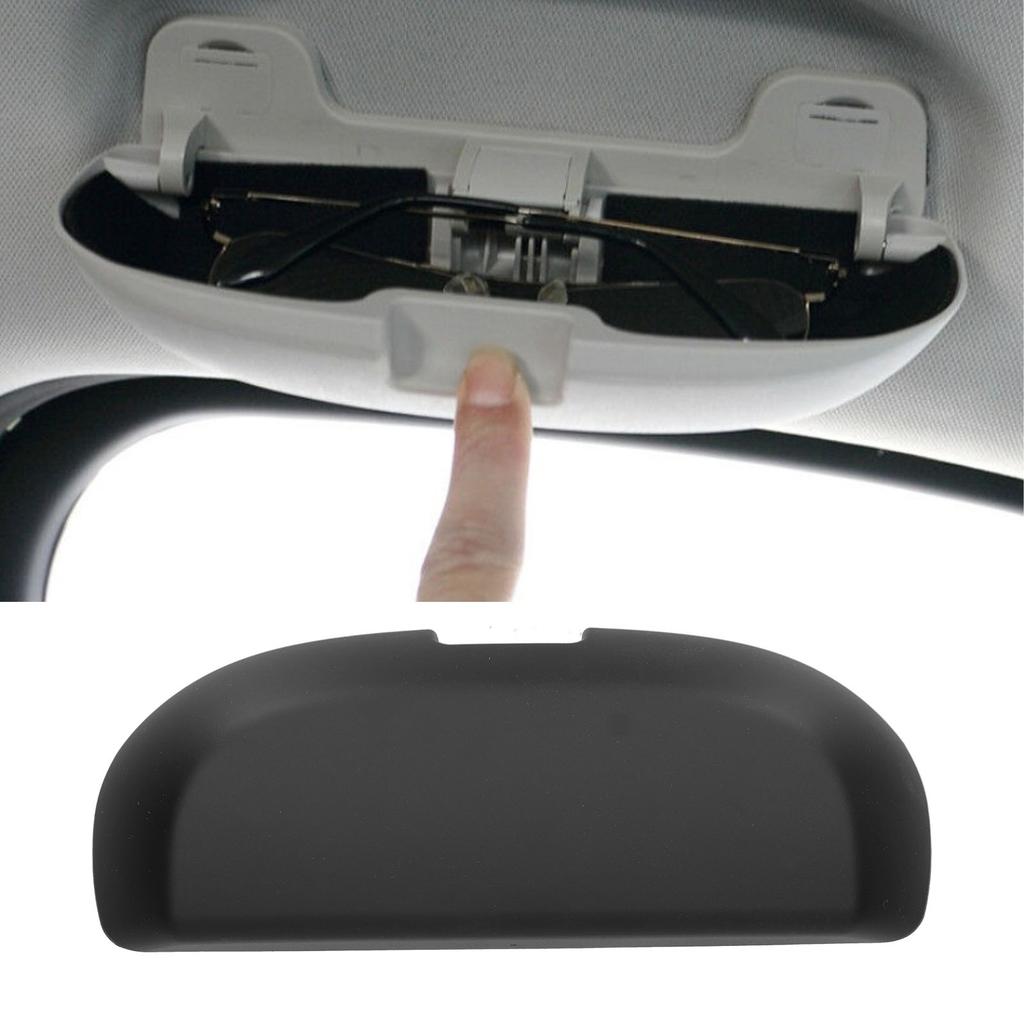 Car Glasses Storage Box Sunglasses Eyeglasses Holder Fit for A B C E M GLK Class(Black )