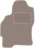 Beige Driver's Mat For: Ford Mondeo MK2 Estate, Sedan, Liftback, Hatchback (1996-2000)