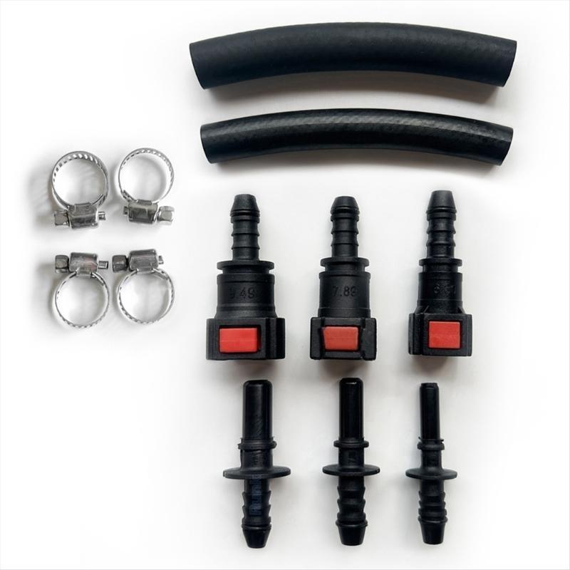 Gas Pressure Tester With Clear Display for Cars Motorcycles with Quick Connector