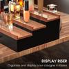 with Drawers Makeup Organizer Wooden Cosmetic Display Box Elegant Storage Showcase  Tabletop
