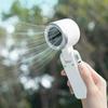 Portable Handheld Turbo Fan Foldable Cooling Fan with 5 Gear Wind, Rechargeable Desk/Neck Fan for Travel Camping Working