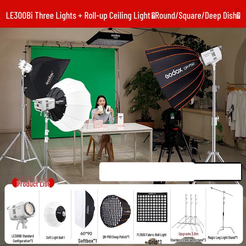 Godox LE Series Bi-Color LED Video Light