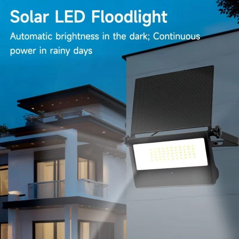 Auto on/Off Solar Garden Floodlight Foldable Design Foldable Wall Lamp Garden LED  Courtyard Wall