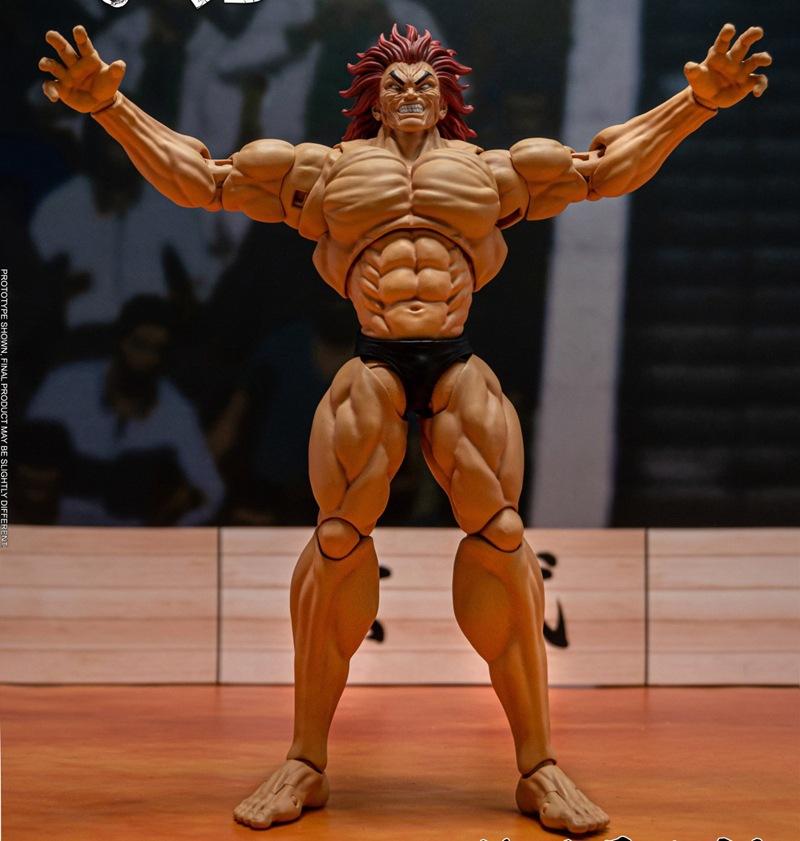 Hanma baki Hanma Yujirō Yuujiro Articulated Action Figure Model Collection Toys 18CM