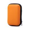 1Pc Portable Mini Tech Accessory Organizer Bag, Eva Hard Shell For Earbuds, Usb Drives & Chargers Home & Travel Organization