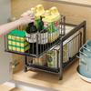 Miflame Under-Sink Pull-Out Storage Rack