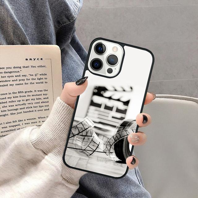 Film Movie Maker Clapper Board Phone Case Cover for iPhone 17 Air 16 16e 15 13 14 11 12 Pro Max Plus Coque Fundas