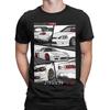 NSX Illustrazione Automobilistica Retrò Grafica Classica Novità Maglietta 100% Cotone Top Magliette Per Uomo