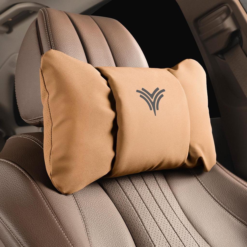 Fits Nezha Headrest & Lumbar Support: Car Neck Pillow & Backrest for Interior Upgrades.