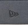 [New Era] newera knit hat basic cuff Basic Cuff Knit 14509786 NER35K0864 charcoal/matte black gray FREE Metal Plate ONSPOTZ special order men's ladies