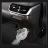 For Xpeng G9 XiaoPeng 2022 2023 Car armrest box rear air outlet ABS Carbon fiber anti-kick decoration protection car Accessories