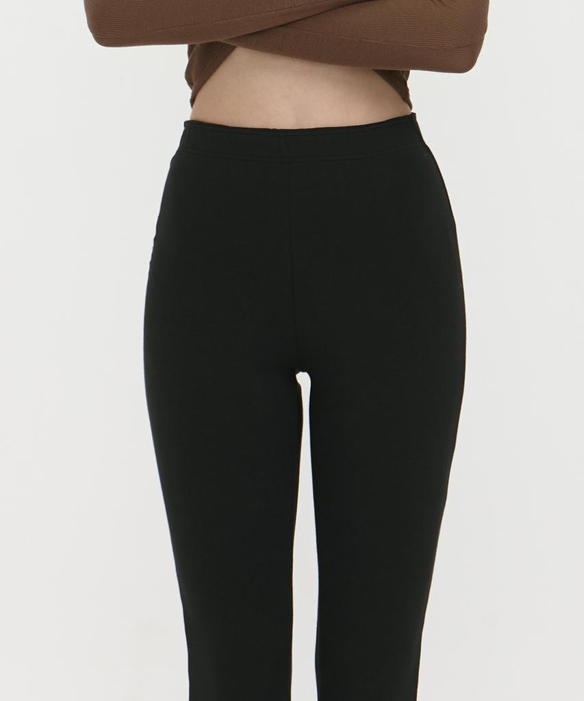 Debiweeo Comfortable Bootcut Pants Devi-B0060-Black