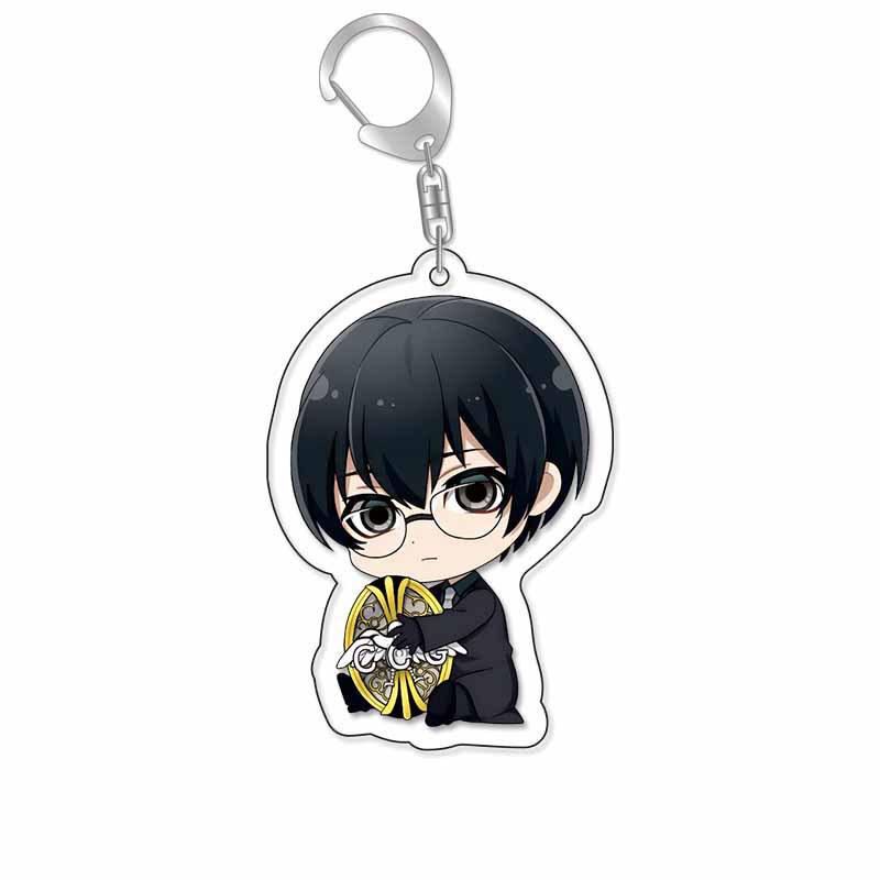 Tokyo Ghoul Keychain Set: Kaneki, Touka & Rize Acrylic Pendants