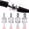 One Way 6/8/10/12mm 4 Size Aluminium Alloy Fuel Non Return Check Valve Fit for Carburettor And Low Pressure Fuel Systems