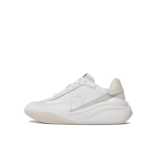 Calvin Klein кроссовки Cloud Wedge Lace Up-Pearlized HW0HW02040 белый