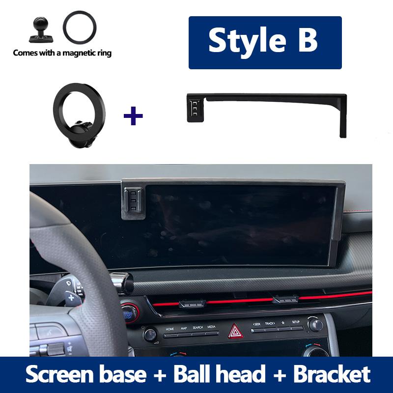 12.3 Inch For Hyundai Sonata 2024 2025 2026 Car Phone Holder Adjustable Support Screen Mobile Holder Mount Bracket Accessories
