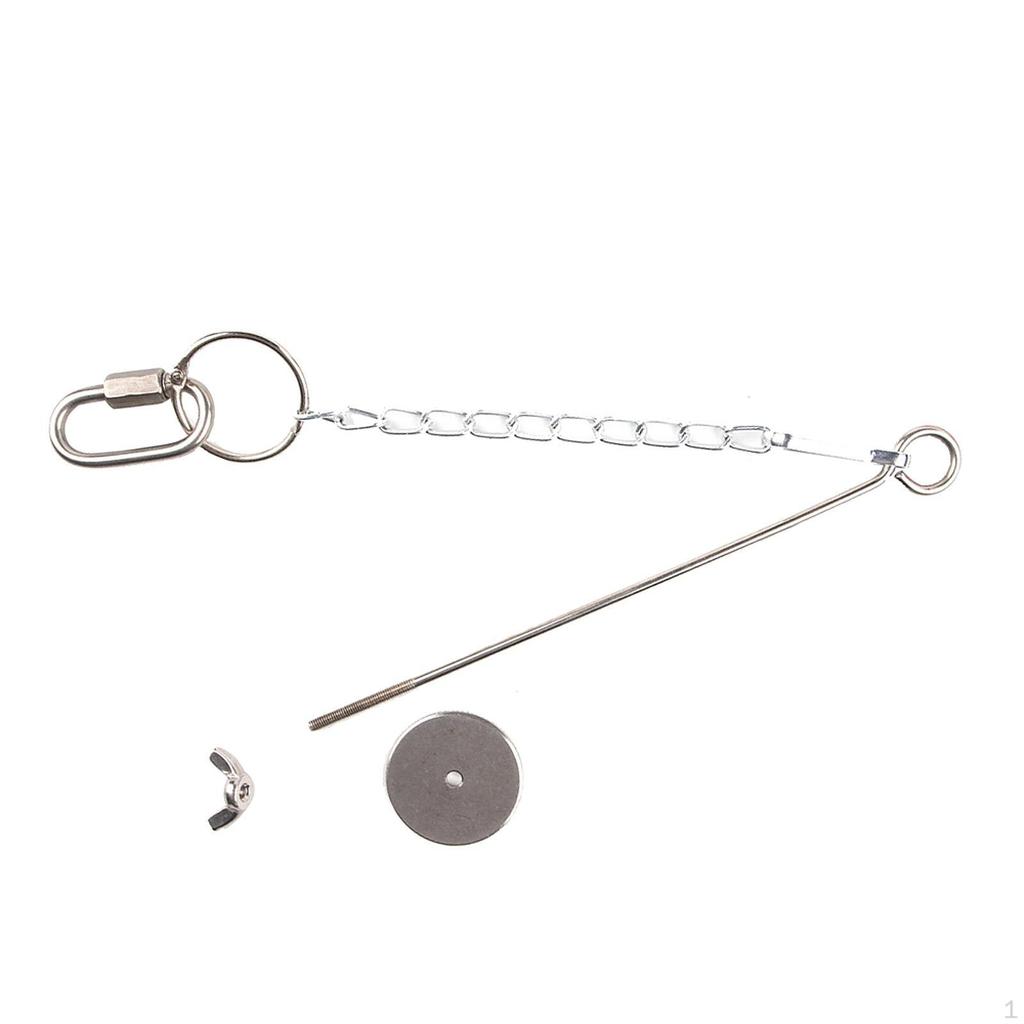 Chain Chicken Toys Fruit Rack Sturdy Hanging Feeder Veggies Skewer for Entertainment