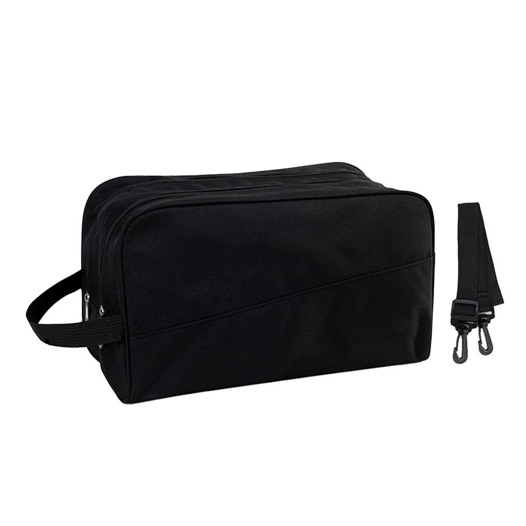 Gym Bag 600D Oxford Cloth Waterproof with Wet Pocket Portable Sports Bag for Sports Complexes Swimming Pools Black