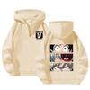 Japanese Anime My Hero Academia Hoodies Kawaii Harajuku Manga Graphic Zipper Coats Printed Streetwear Sweatshirts Unisex Pullovers Tops