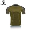 I A Force With Same T-shirt Short-sleeved Camouflage Men's Python Pattern Slim-fitting Fitness Suit