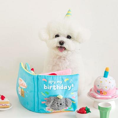 Byte Me Puppy Mój urodzinowy poradnik pracy z nosem 15 cm, niebieski, 1 szt
