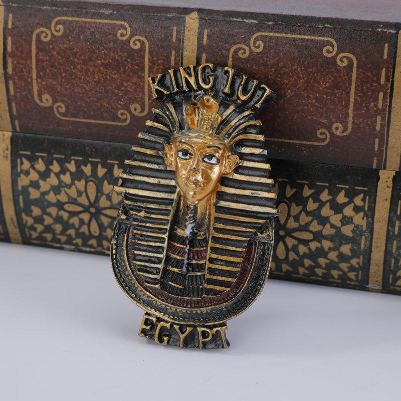Magnete da Frigorifero Souvenir 3D Piramide e Faraone d'Egitto