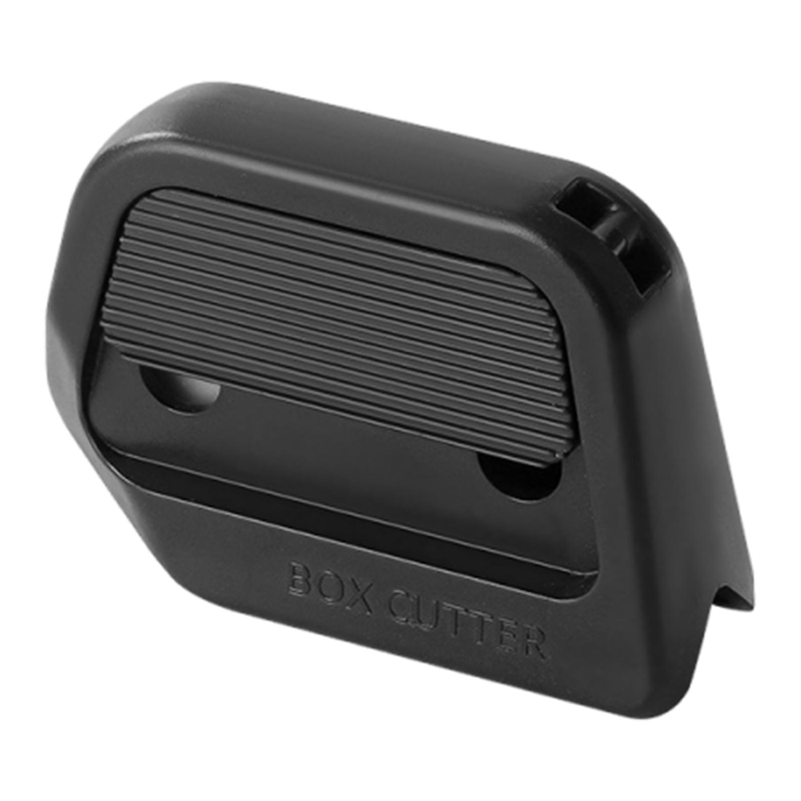 

Mini Magnetic Retractable Utility Knife with Safety Ceramic Blades & Right Angle Groove Ceramic Box Cutters for Cardboard Crafts чорний