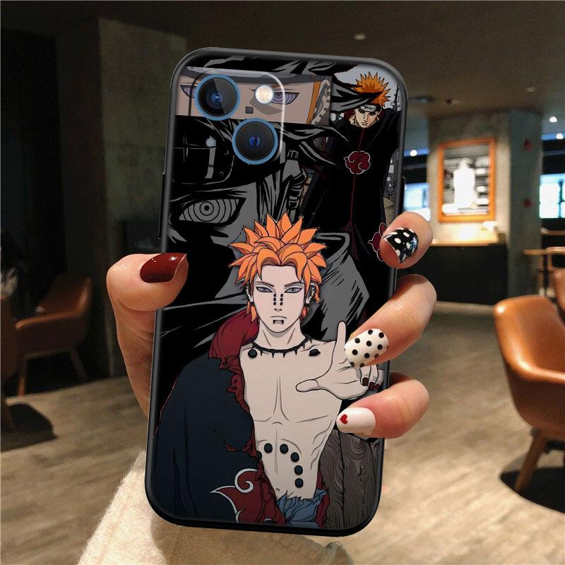 TR37 Naruto Akatsuki New High-End Shell Phone Case for iPhone SE X XS XR 16E 11 17 Pro Max 8 7 6 6s Plus Air