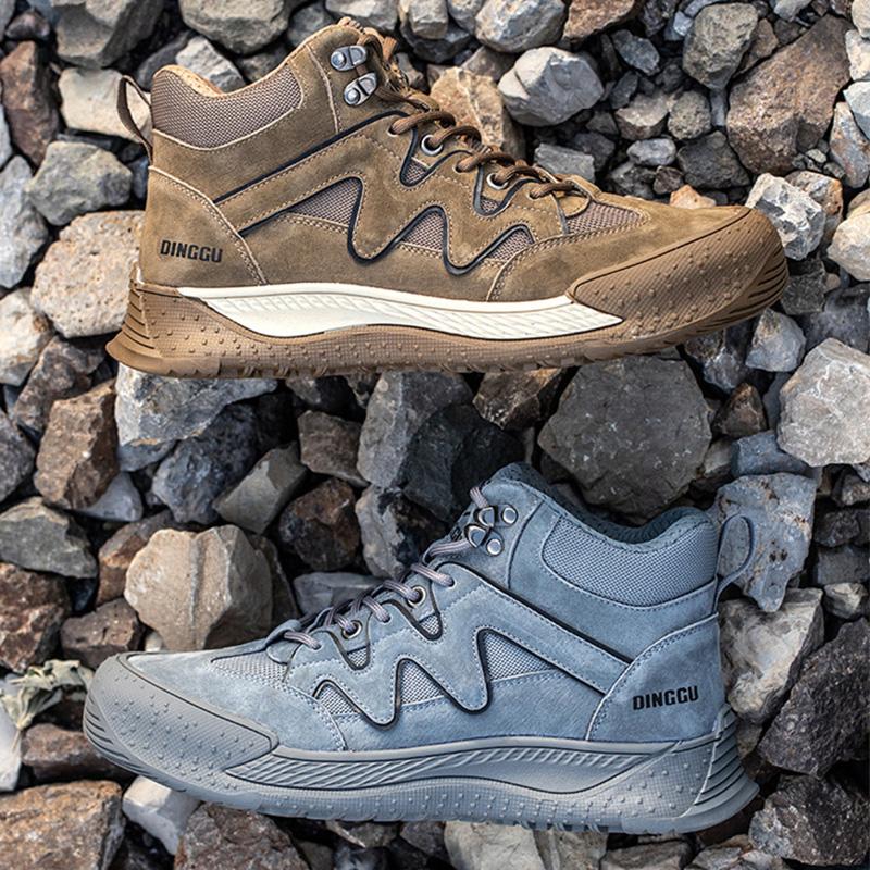 Pracovní obuv s ocelovou špičkou Pánská nezničitelná bezpečnostní obuv Protiskluzová pracovní obuv Aniti-Slip Pánská bezpečnostní obuv Ochranná obuv Pánské