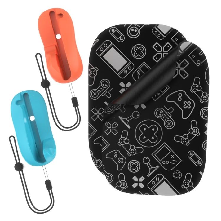 

Comfortable Grip Wireless Mouse With Nonslip Mousepad Set For NS2 Gaming Wide Compatibility оранжевый/синий
