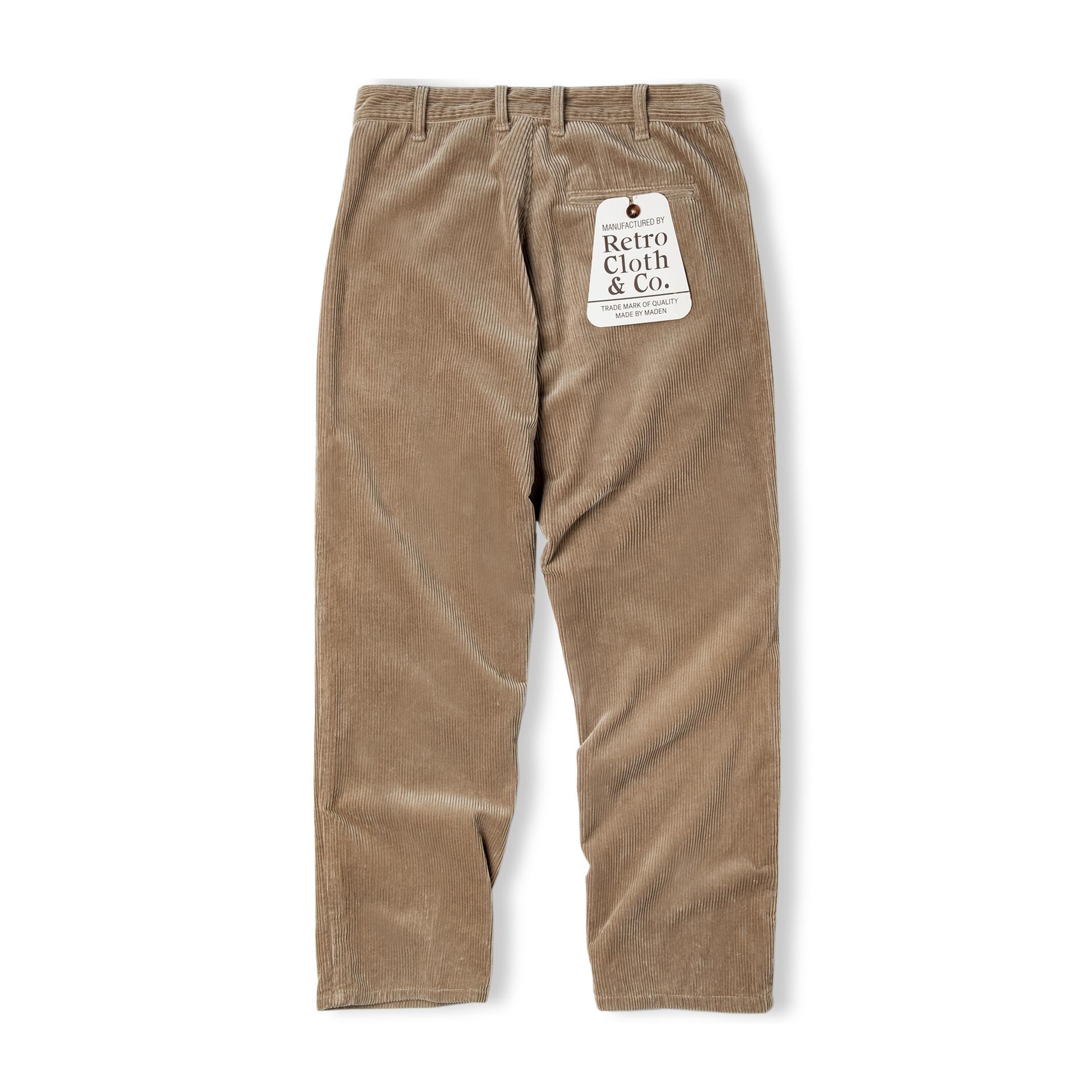 

Мужские осенние свободные винтажные вельветовые брюки карго с широкими штанинами и средней посадкой, полосатые брюки с прямыми штанинами 27 хаки