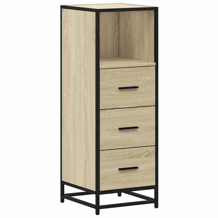 VidaXL Bathroom Cabinet Sonoma Oak 35x37.5x100 Cm, Bathroom Storage Cabinet, Bathroom Cupboard 849250