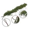 180/270CM Artificial Norfolk Pine Garland Faux Christmas Pine Needle Rattan Mantle Fireplace Porch Indoor Outdoor Hanging Decoration